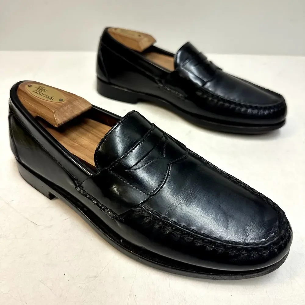 VGUC Rancourt x Allen Edmonds Walden Pinch Penny Loafer Made in Maine USA 8 D